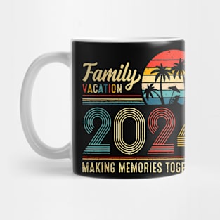 Family Vacation 2024 Making Memories Together Summer Mug